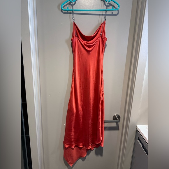 diesel D-Mint satin slip dress - Picture 5 of 6